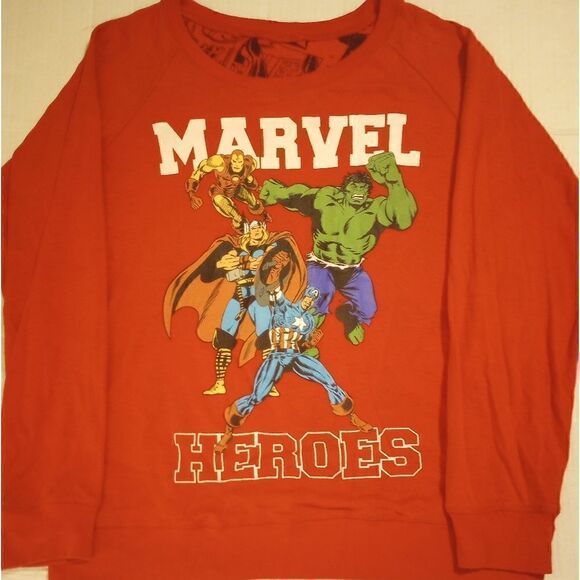Marvel unisex reversible superhero long sleeve t-shirt - Picture 7 of 11